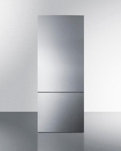 SUMMIT FFBF279SSX Summit 28"" Wide Bottom Freezer Refrigerator