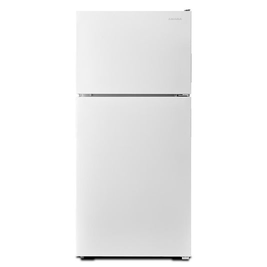 AMANA ART308FFDW White Amana 18 Cu. Ft. Top-freezer Refrigerator With Electronic ...