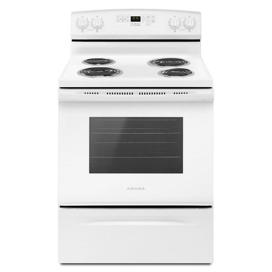 AMANA ACR4503SFW 30-inch Amana Electric Range With Self-clean Option - White