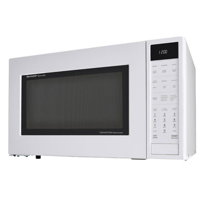SHARP SMC1585BW Sharp Carousel Countertop Convection + Microwave Oven 1.5 Cu. Ft. 9...