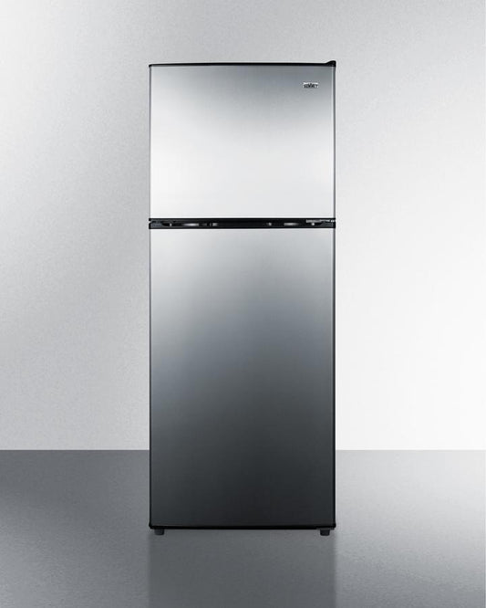 SUMMIT CP972SS Two-door Cycle Defrost Refrigerator-freezer In Slim Width With STAI...