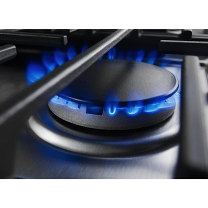 KITCHENAID KSDG950ESS Stainless Steel Kitchenaid 30-inch 4-burner Dual Fuel Downdraft ...