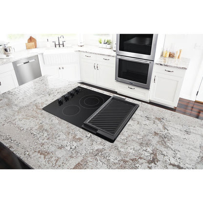 MAYTAG MEC8830HB Maytag 30-inch Electric Cooktop With Reversible Grill and Griddle