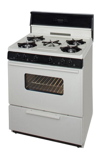 PREMIER SFK249TP Premier 30-inch Gas Range (color: Biscuit)