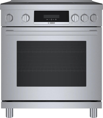 BOSCH HIS8055U 800 Series Induction Freestanding Range 30'' Stainless Steel His8055u