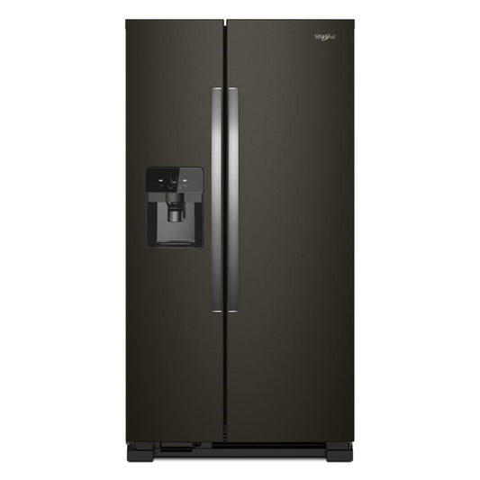WHIRLPOOL WRS325SDHV Whirlpool 36-inch Wide Side-by-side Refrigerator - 24 Cu. Ft. - ...