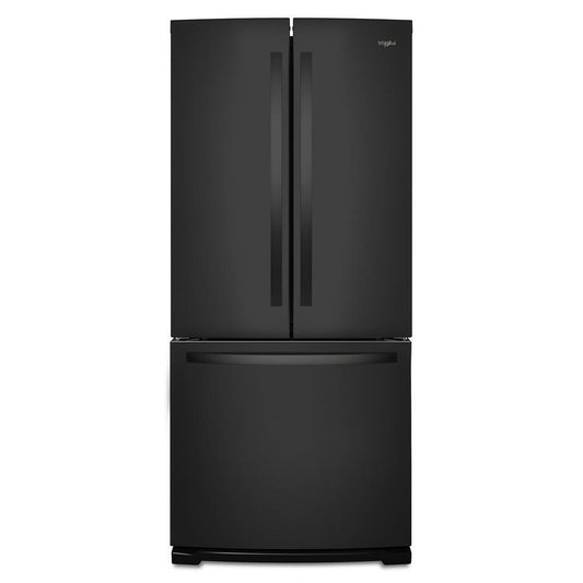 WHIRLPOOL WRF560SMHB Whirlpool 30-inch Wide French Door Refrigerator - 20 Cu. Ft.