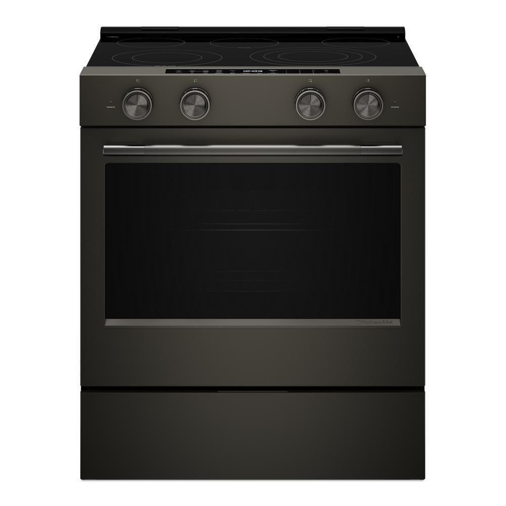 KITCHENAID KSES530SBE KitchenAid 30-inch 5-element Electric Slide-in Convection Range