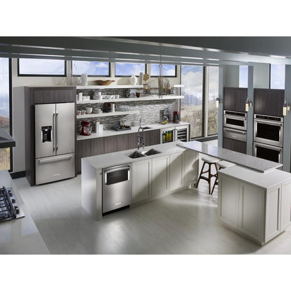 KITCHENAID KRFC704FPS Kitchenaid 23.8 Cu. Ft. 36"" Counter-depth French Door Platinum I...