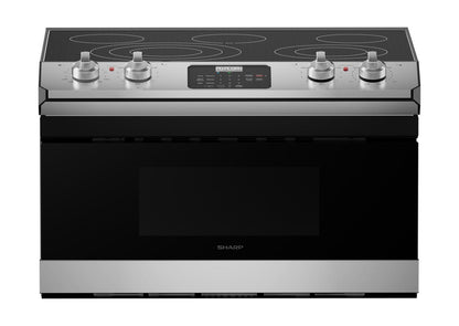 SHARP STR3065HS Sharp Smart Radiant Rangetop With Microwave Drawer Oven