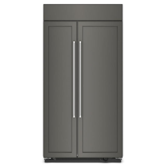 KITCHENAID KBSN702MPA 25.5 Cu Ft. 42"" Built-in Side-by-side Refrigerator With PANEL-READY...