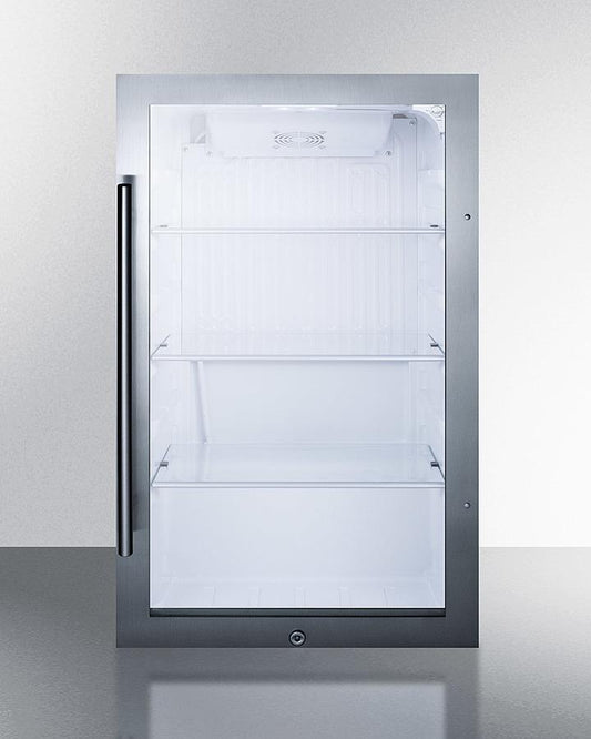 SUMMIT SPR489OS Commercially Approved Outdoor Beverage Cooler for Built-in or FREES...