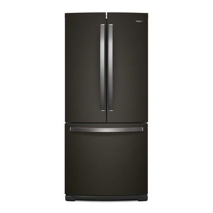 WHIRLPOOL WRF560SMHV Whirlpool 30-inch Wide French Door Refrigerator - 20 Cu. Ft. - B...