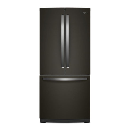 WHIRLPOOL WRF560SMHV Whirlpool 30-inch Wide French Door Refrigerator - 20 Cu. Ft. - B...