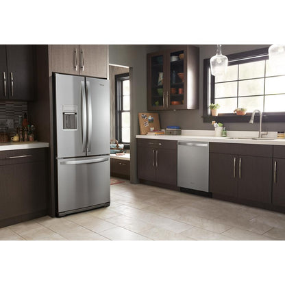 WHIRLPOOL WRF560SEHZ Whirlpool 30-inch Wide French Door Refrigerator - 20 Cu. Ft.