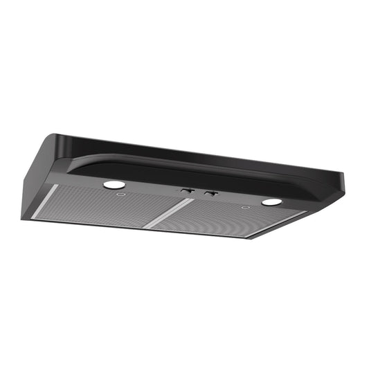 BROAN ALT130BL Broan Alta 1 30-inch 250 Cfm Black Range Hood With Light