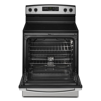 AMANA AER6603SMS 30-inch Amana Electric Range With Extra-large Oven Window