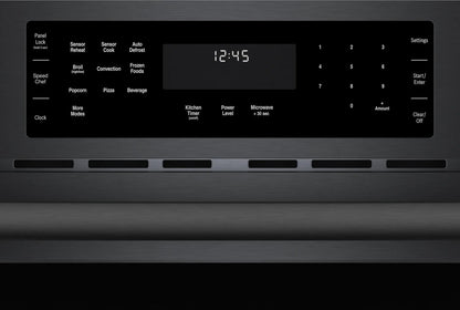 BOSCH HMC80242UC Bosch 800 Series 30"" Speed Oven, Hmc80242uc, Black Stainless Steel
