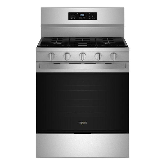 WHIRLPOOL WFGS5030RZ 30-inch Gas Range With Air Fry and Air Baking, Self Cleaning, RAPID...