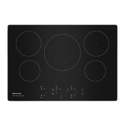 KITCHENAID KCIG550JSS KitchenAid 30-inch 5-element Sensor Induction Cooktop