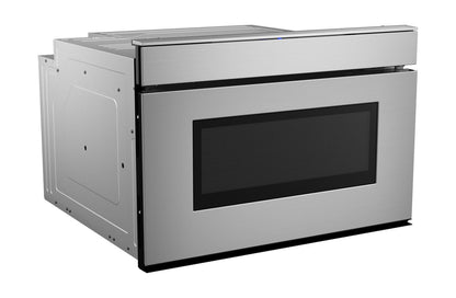 SHARP SMD2479JS 24 In. 1.2 Cu. Ft. 950w Sharp Stainless Steel Smart Easy Wave Open ...