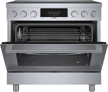 BOSCH HIS8655U 800 Series Induction Freestanding Range 36'' Stainless Steel His8655u