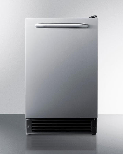 SUMMIT BIM26 Summit 15 Lb. Drain-free Built-in Icemaker