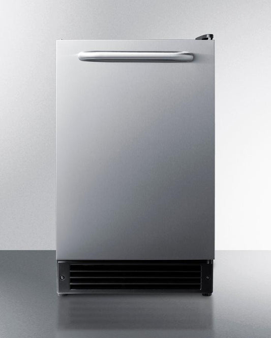 SUMMIT BIM26 Summit 15 Lb. Drain-free Built-in Icemaker