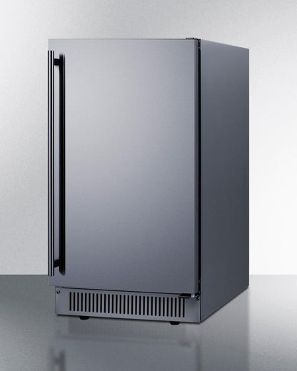 SUMMIT BIM182ADA Summit 18"" Wide Clear Icemaker, Ada Compliant