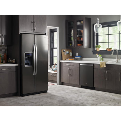 WHIRLPOOL WRS571CIHV Whirlpool 36-inch Wide Counter Depth Side-by-side Refrigerator -...