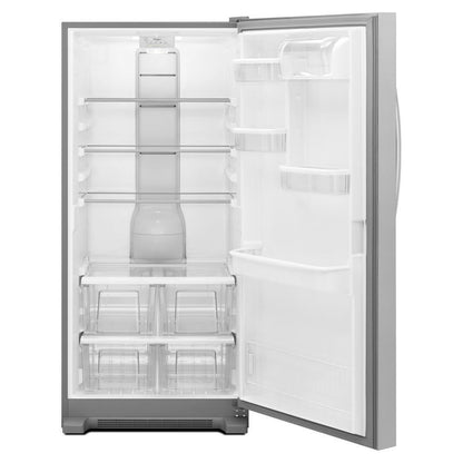 WHIRLPOOL WSR57R18DM Monochromatic Stainless Steel Whirlpool 18 Cu. Ft. Sidekicks ...