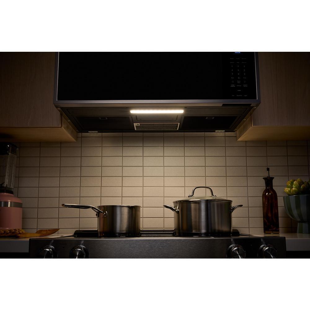KITCHENAID KMML550RPS Smart Low Profile Microwave Hood Combination With Dual Fan Ventilation