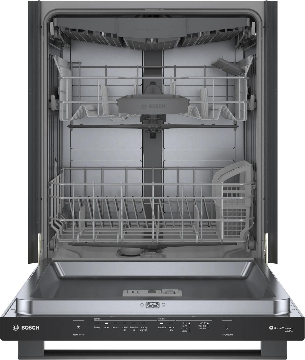 BOSCH SHX5AEM4N Bosch Dishwasher 24"" Black Stainless Steel