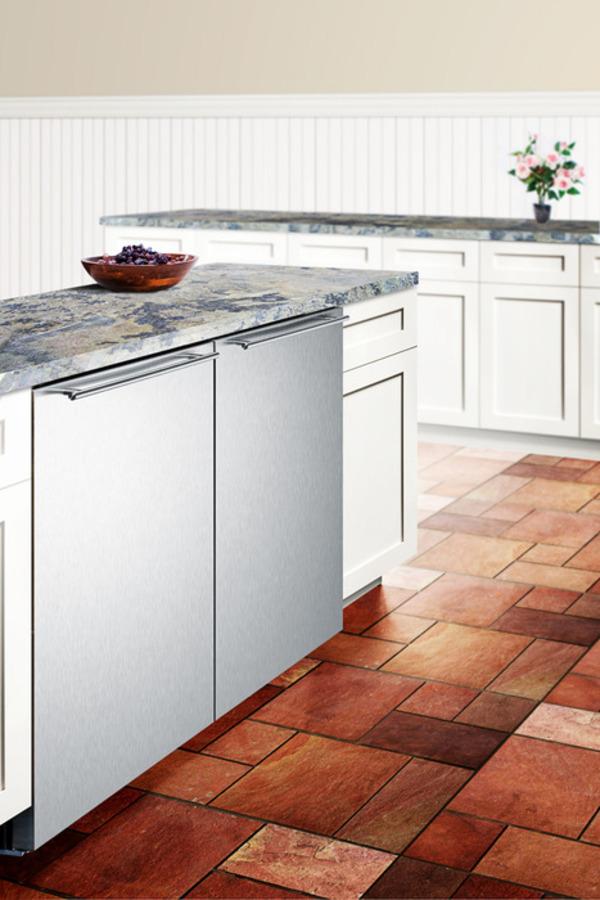 SUMMIT FF64BXCSSHH Built-in Undercounter All-refrigerator for Residential or COMMERCIA...