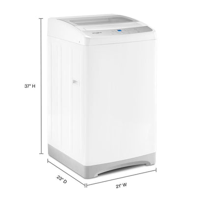 WHIRLPOOL WTW2000HW 1.6 Cu. Ft. Compact Top Load Washer With Flexible Installation