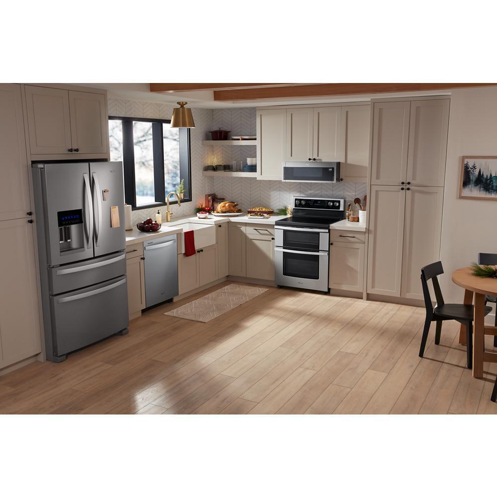 WHIRLPOOL WML55011HS Whirlpool 1.1 Cu. Ft. Low Profile Microwave Hood - BLACK-ON-STAI...