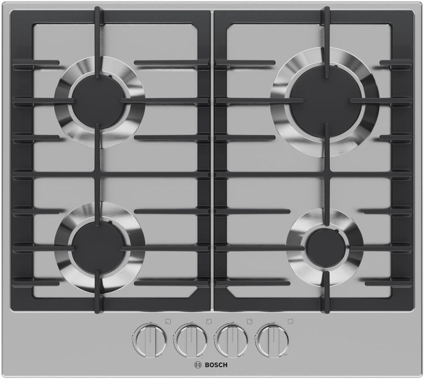 BOSCH NGM3450UC Bosch 300 Series Gas Cooktop Stainless Steel