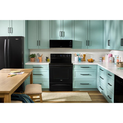 WHIRLPOOL WMML5530RB Whirlpool 1.1 Cu. Ft. Low Profile Microwave Hood Combination