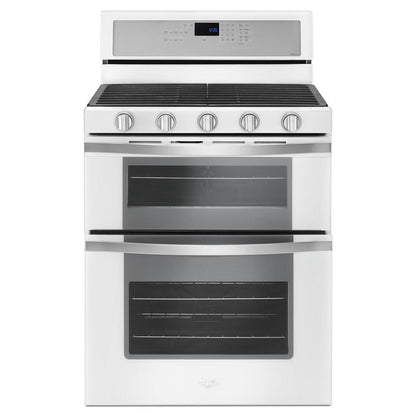 WHIRLPOOL WGG745S0FH Whirlpool 6.0 Cu. Ft. Gas Double Oven Range With Center Oval Burner