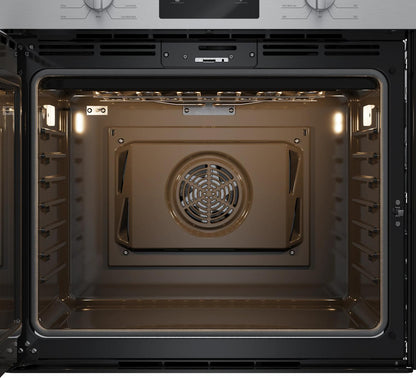 BOSCH HBL5455LUC 500 Series Single Wall Oven 30"" Left Sideopening Door, Stainless Steel