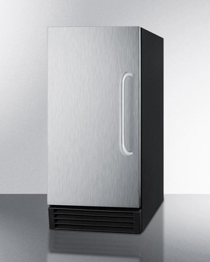 SUMMIT BIM44G 15"" Wide Built-in Undercounter Nsf-listed Icemaker With Automatic D...