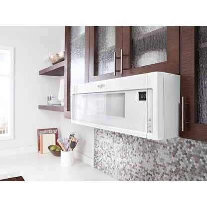 WHIRLPOOL WML55011HW Whirlpool 1.1 Cu. Ft. Low Profile Microwave Hood - White