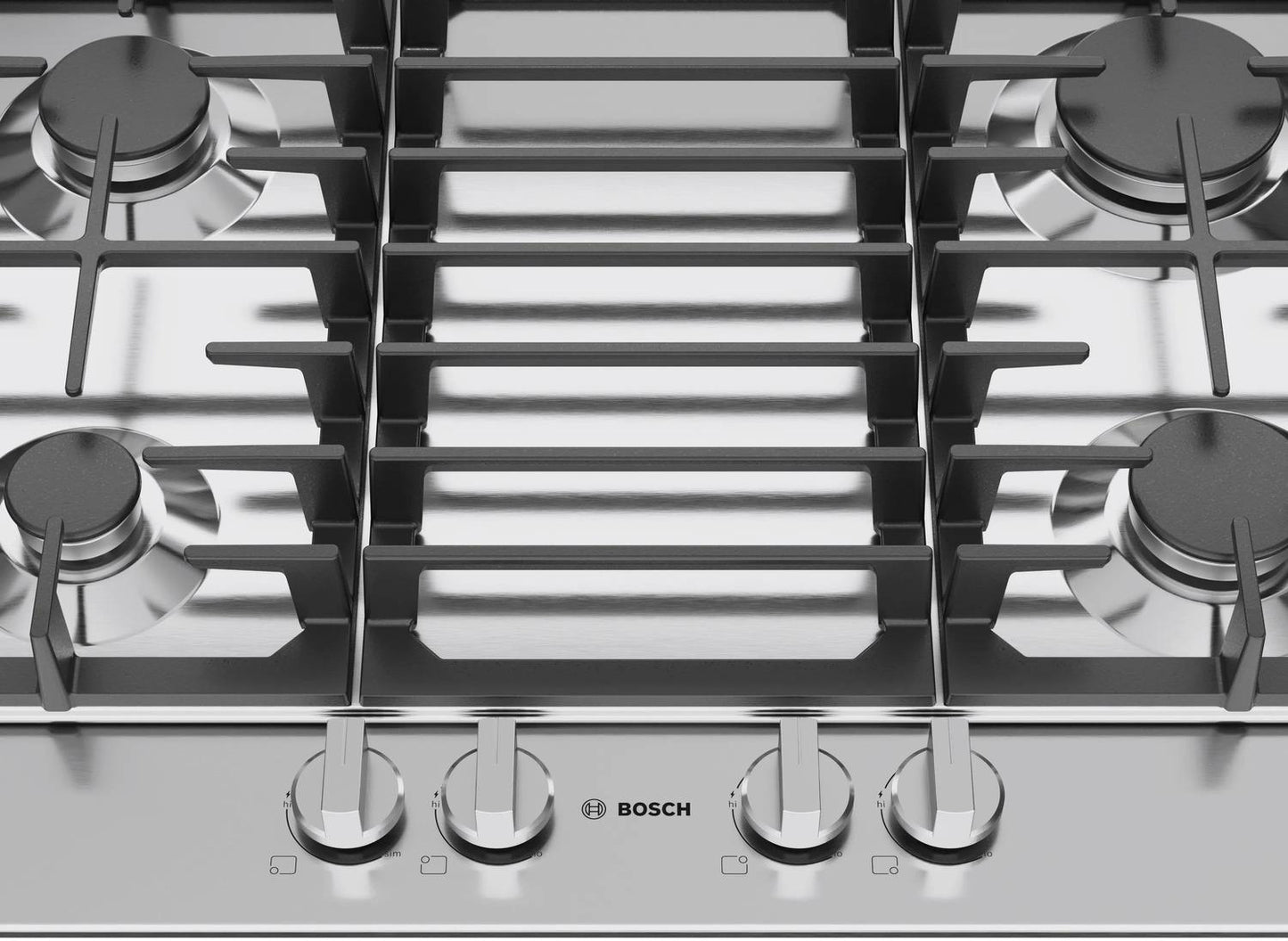 BOSCH NGM3051UC Bosch 300 Series Gas Cooktop Stainless Steel