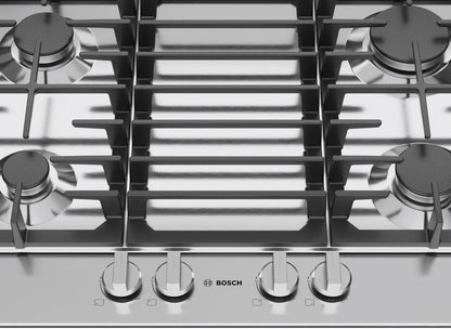 BOSCH NGM3051UC Bosch 300 Series Gas Cooktop Stainless Steel