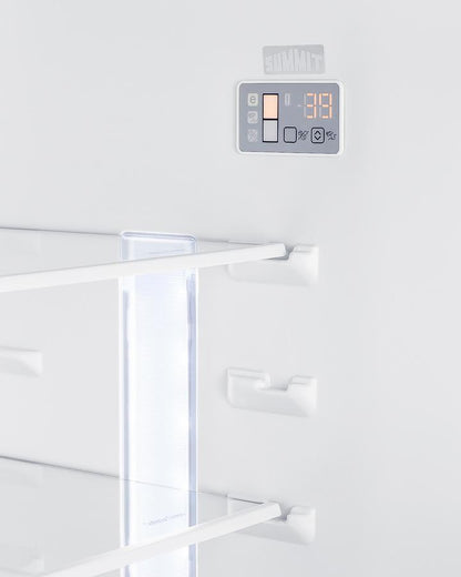 SUMMIT FFBF283SS Summit 28"" Wide Bottom Freezer Refrigerator