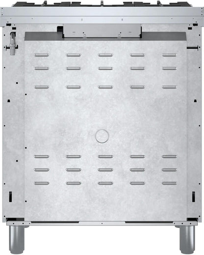 BOSCH HDS8055U 800 Series Dual Fuel Freestanding Range 30'' Stainless Steel Hds8055u