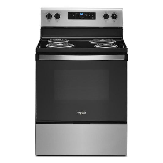 WHIRLPOOL WFC315S0JS 4.8 Cu. Ft. Whirlpool Electric Range With Keep Warm Setting