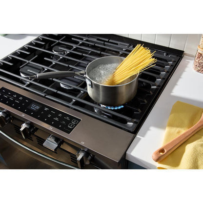 WHIRLPOOL WSGS7530RV 30-inch Smart Slide In Gas Range With Air Cooking Technology, No PR...