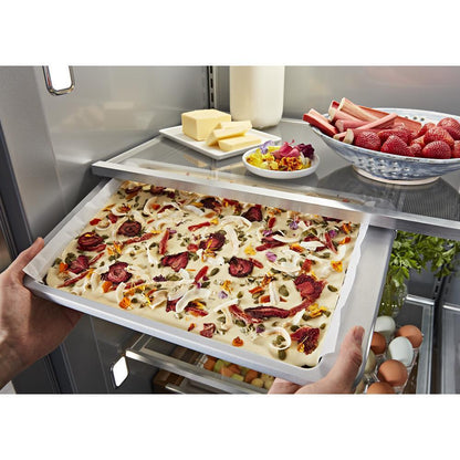 KITCHENAID KBSN708MPA 30 Cu. Ft. 48"""" Built-in Side-by-side Refrigerator With PANEL-READY...