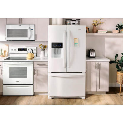 WHIRLPOOL WRFF3436RW Whirlpool 36-inch Wide French Door Bottom Mount Refrigerator